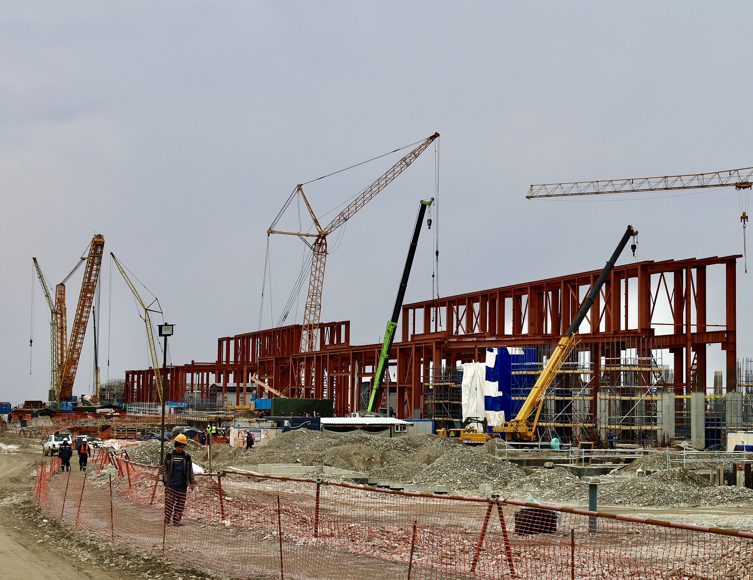 Минэнерго РК провело инспекцию строительства электростанции 1000 МВт в Туркестанской области