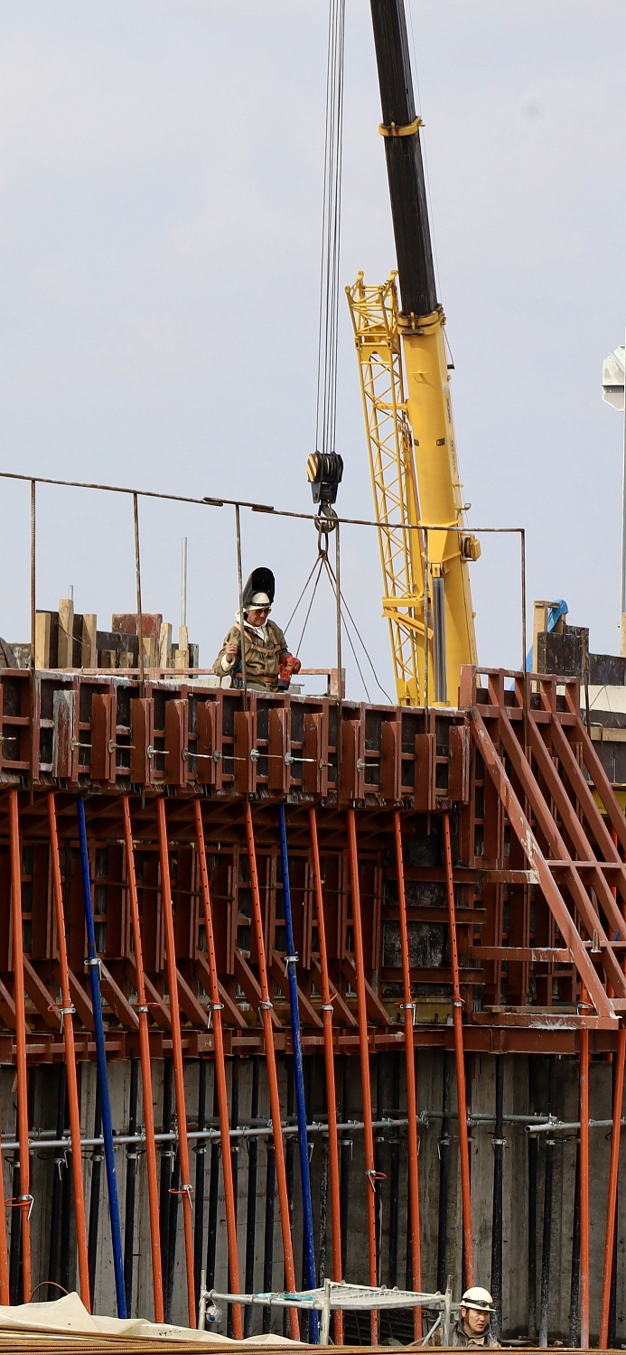 Wall Panels Installed for the HRSG Casing