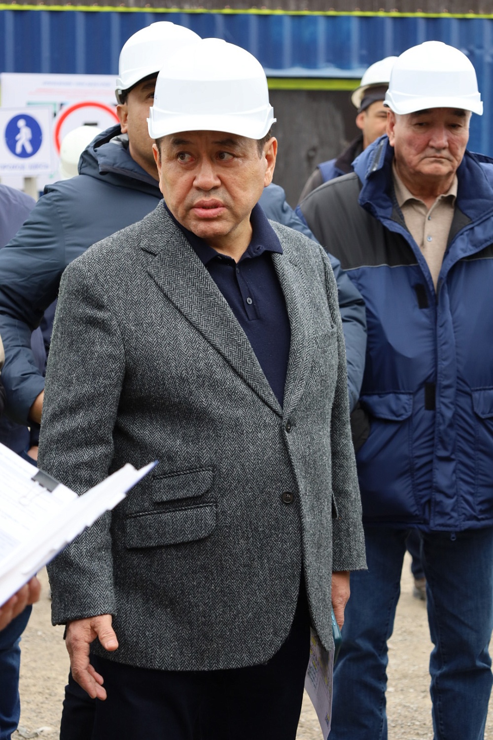 Мәулен Айманбетов «Түркістан БГҚ» құрылысының барысымен танысты