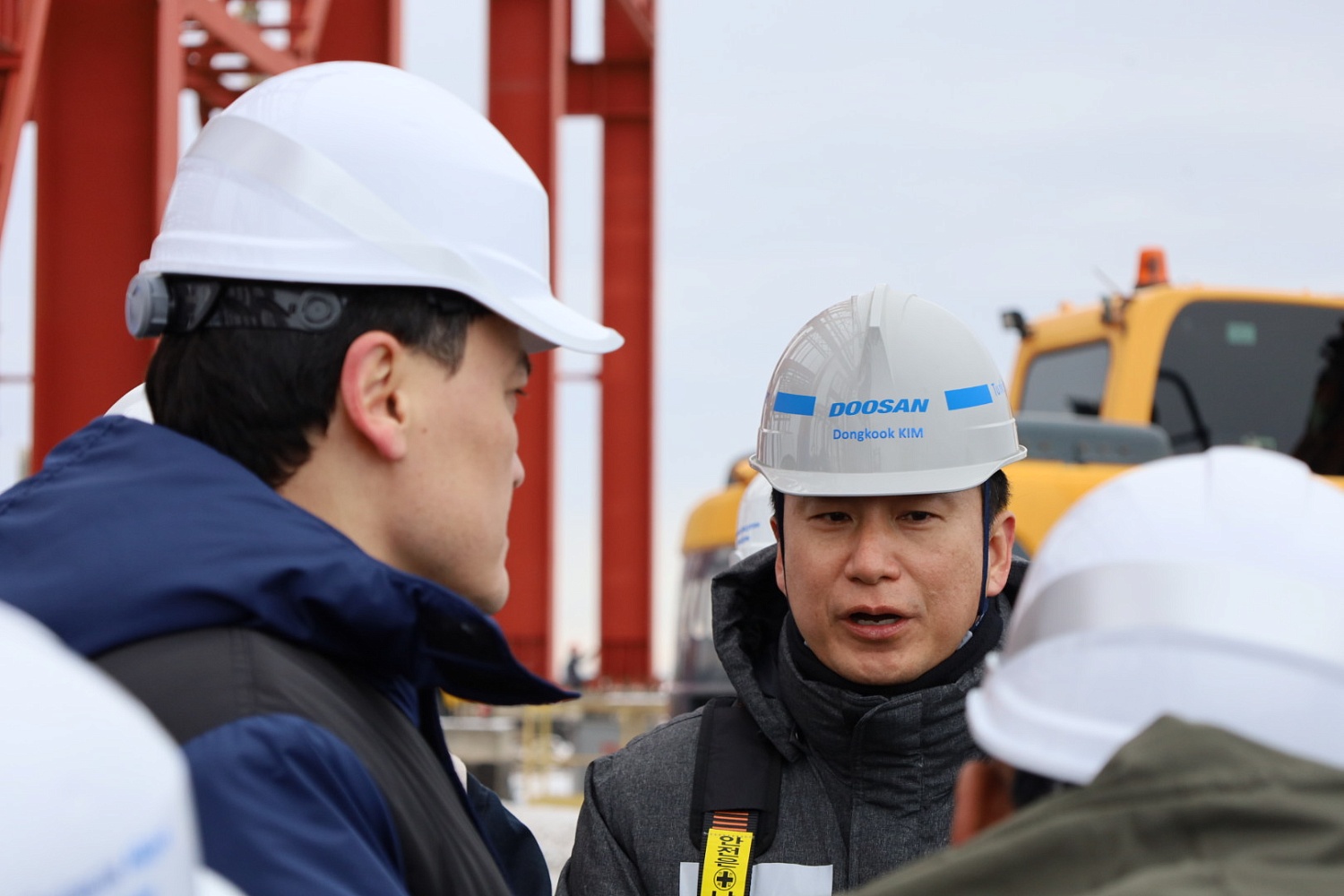 Chairman of the Management Board of CCGT Turkistan Ulan Burkitov Reviews the Progress of Power Plant Construction