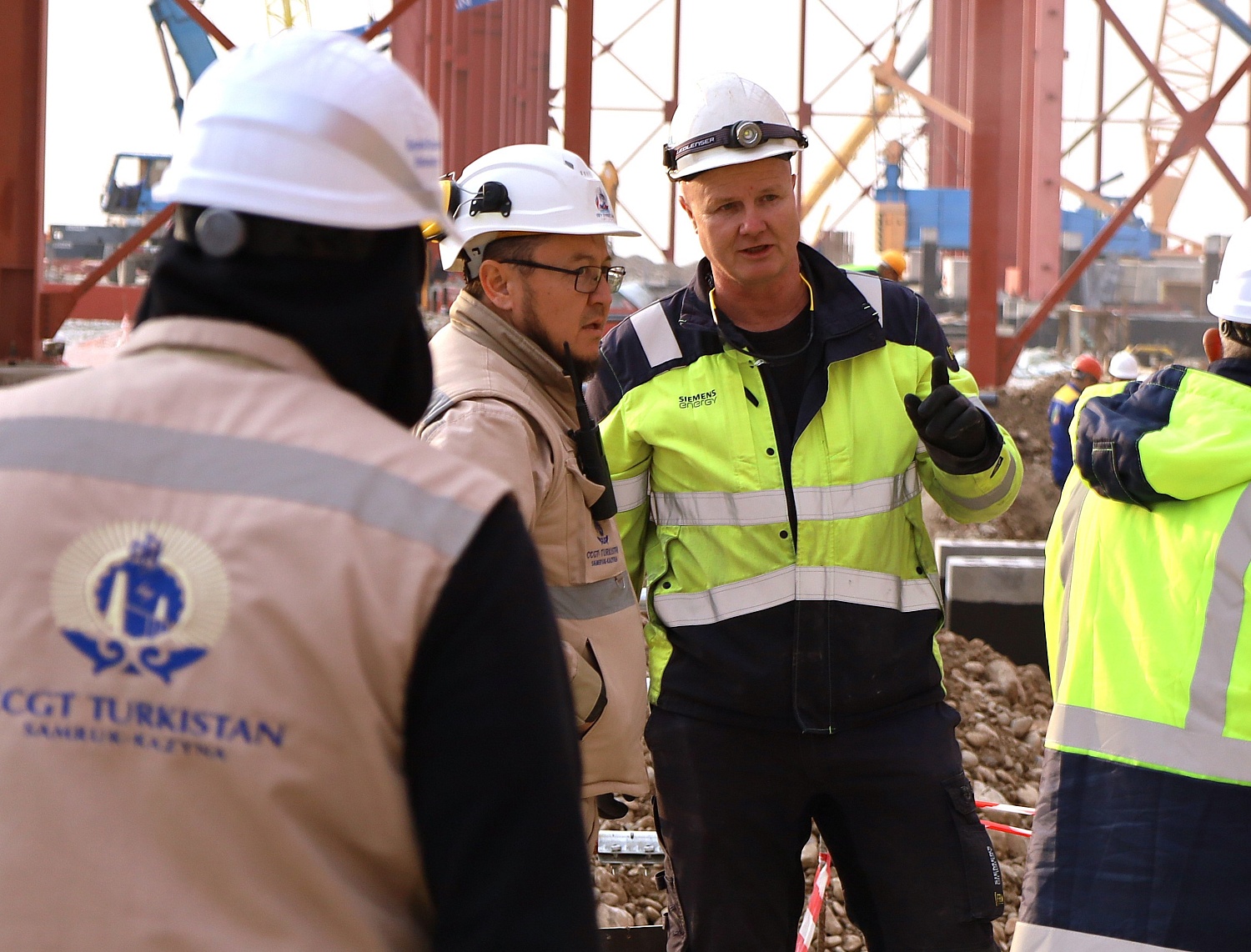 Siemens Energy Gas Turbine Generator Installed