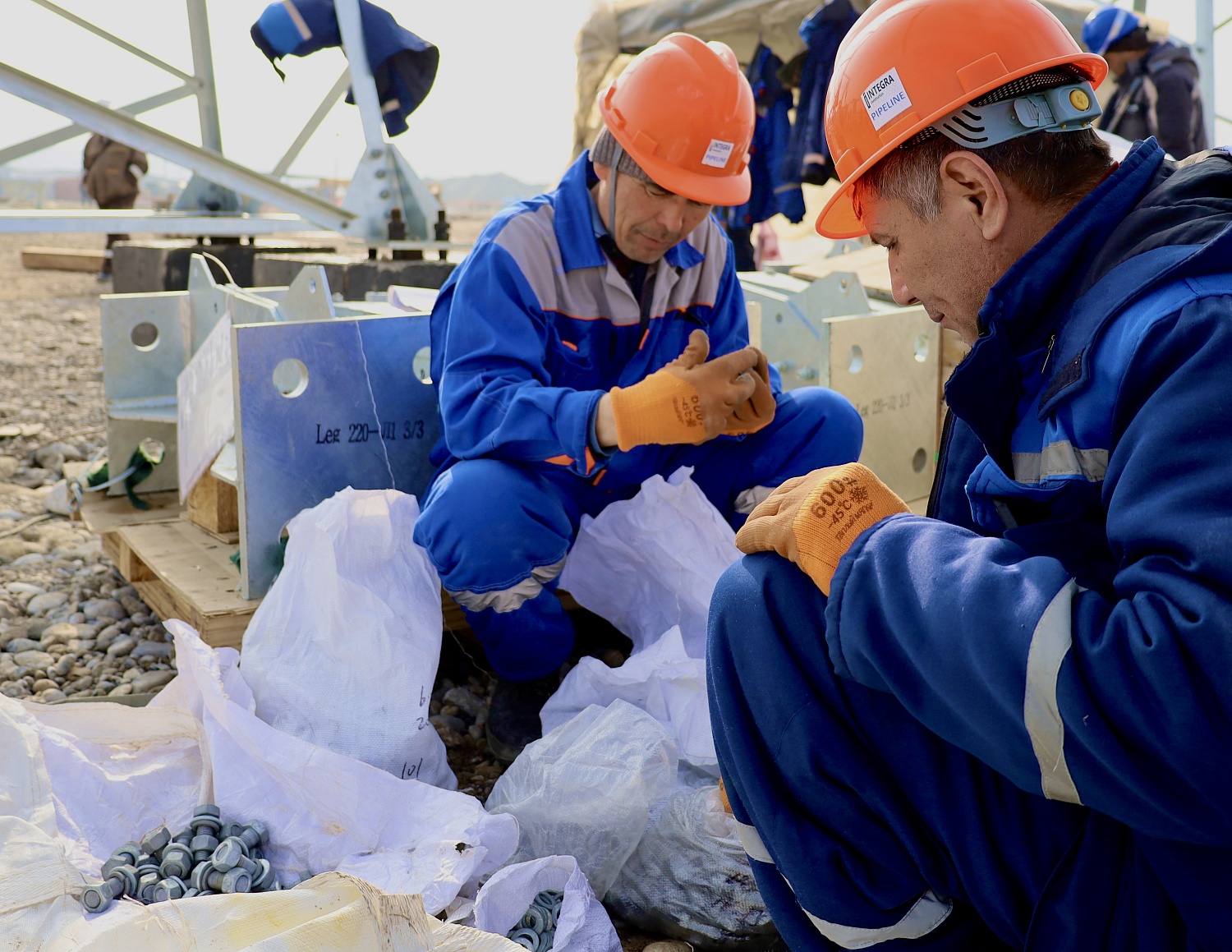 Critical Path Control: CCGT Turkistan LLP leadership reviewed progress of works