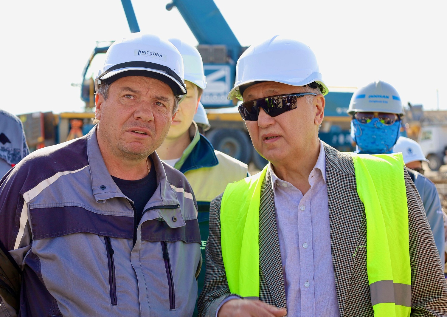 Non-staff Assistant to Kazakhstan’s Energy Minister Reviews Construction Progress at CCGT Turkistan