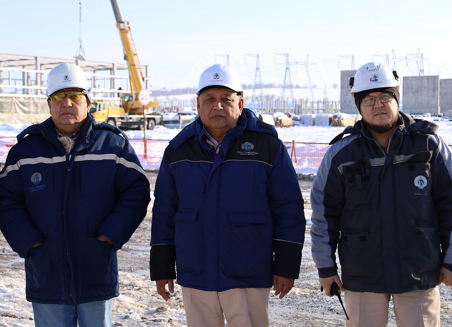 The 4th gas turbine of the CCGT is in place! 