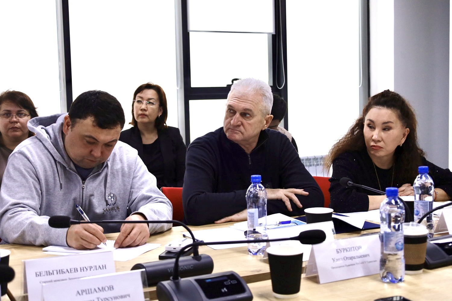 Samruk-Kazyna and Samruk-Kazyna Construction leadership visit the Turkistan CCGT project site