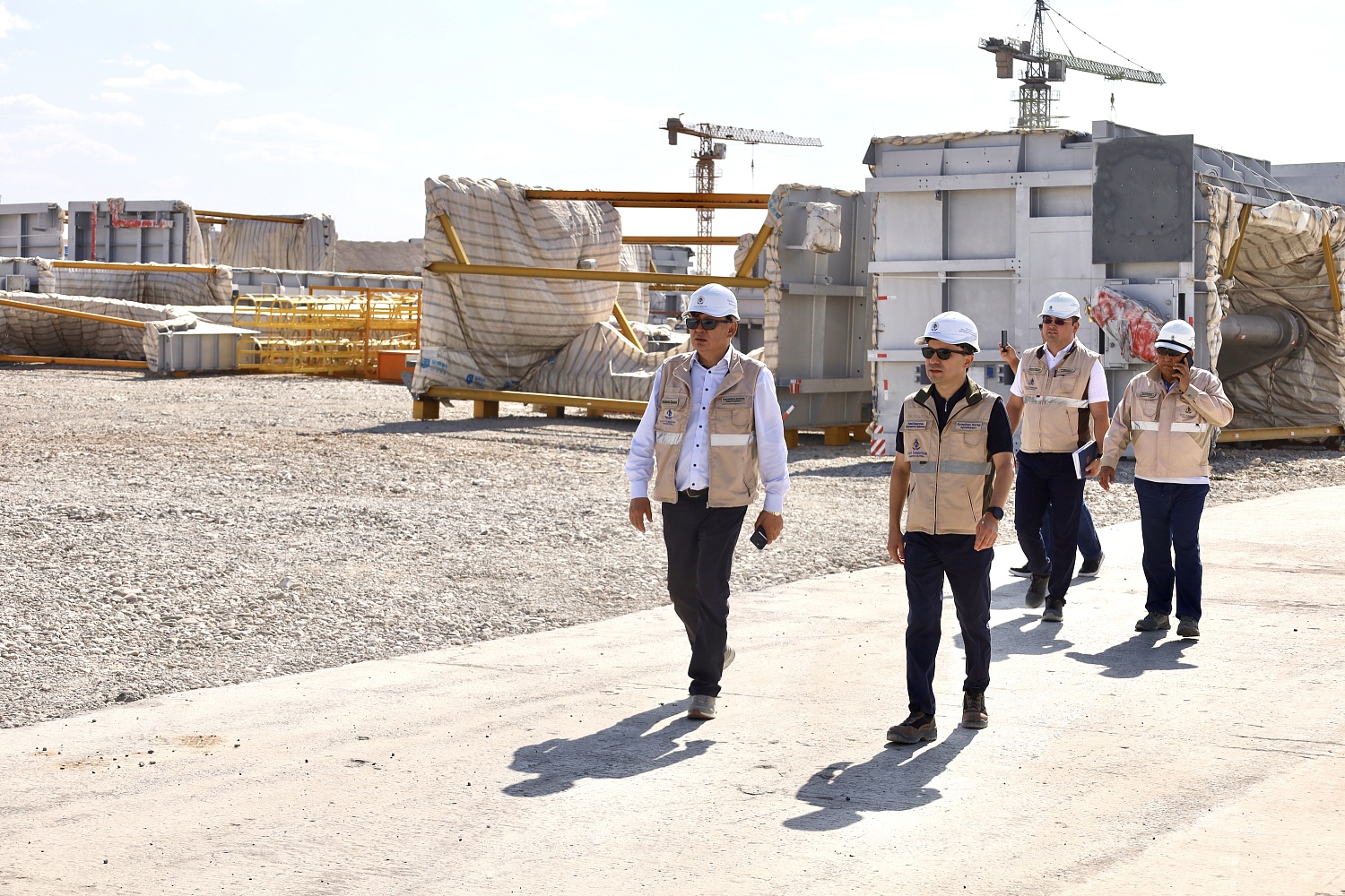«БГҚ Түркістан» алаңына екінші газ турбинасы жеткізілді