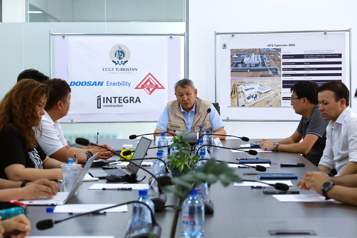 Addendum to the Contract Signed between LLP "CCGT Turkistan" and Doosan Enerbility Co., Ltd.