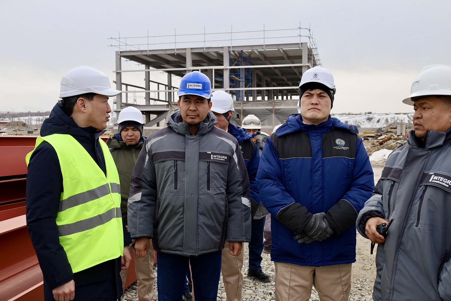 Минэнерго РК провело инспекцию строительства электростанции 1000 МВт в Туркестанской области