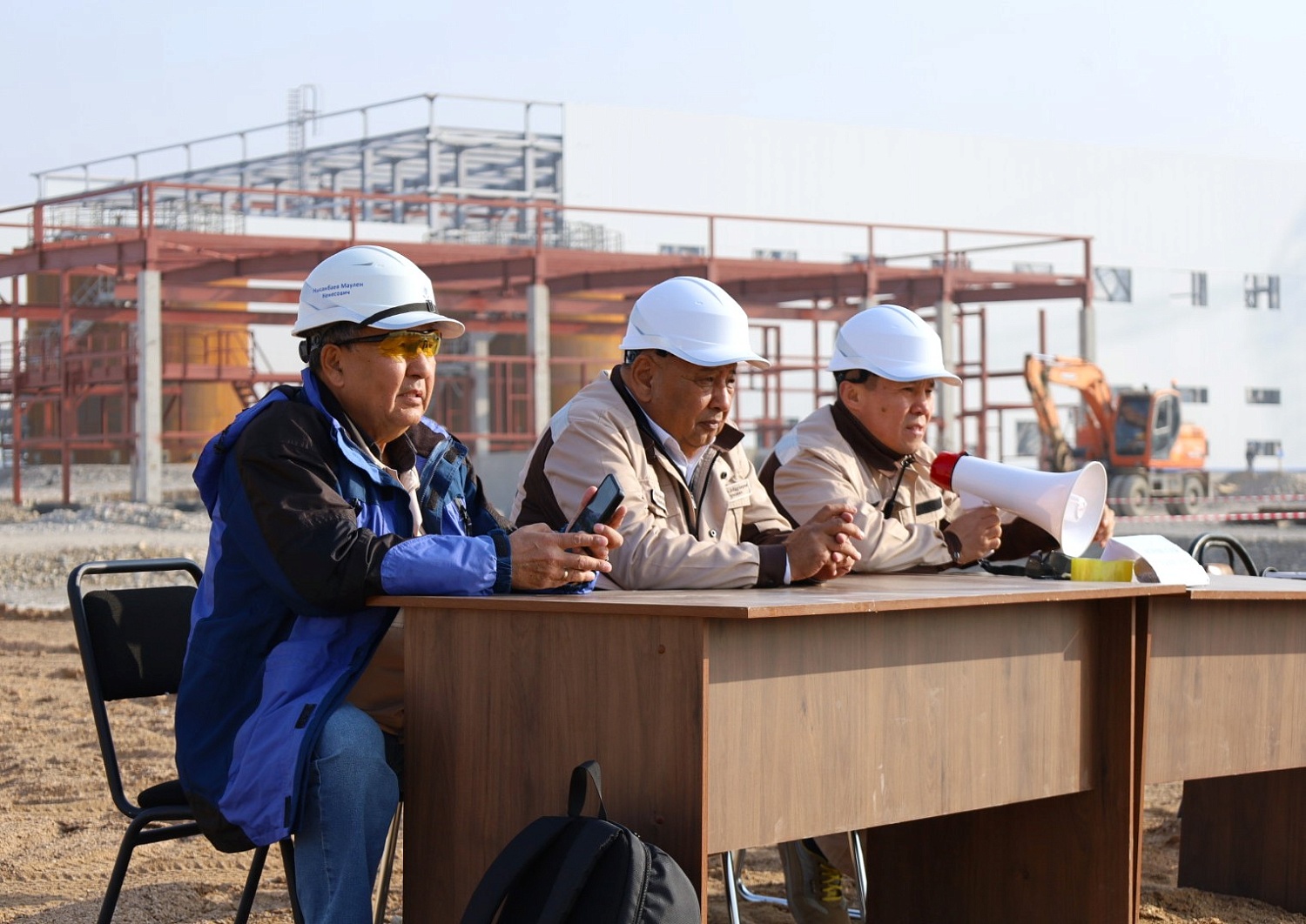 Professionalism and Safety: Fire Safety Drill Conducted at the CCGT Construction Site