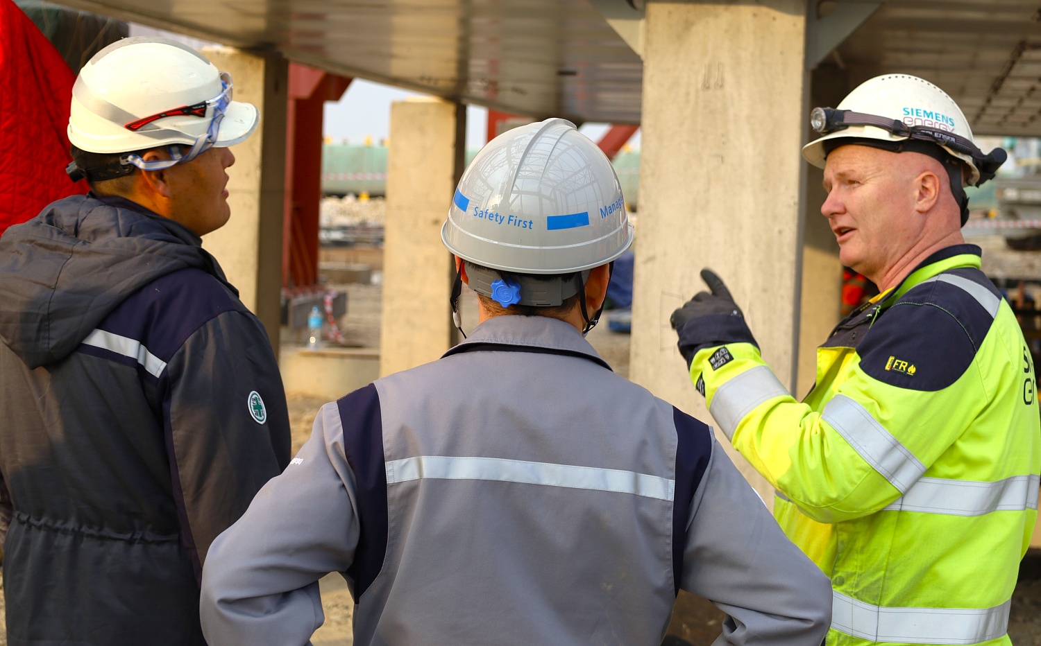 Siemens Energy Gas Turbine Generator Installed
