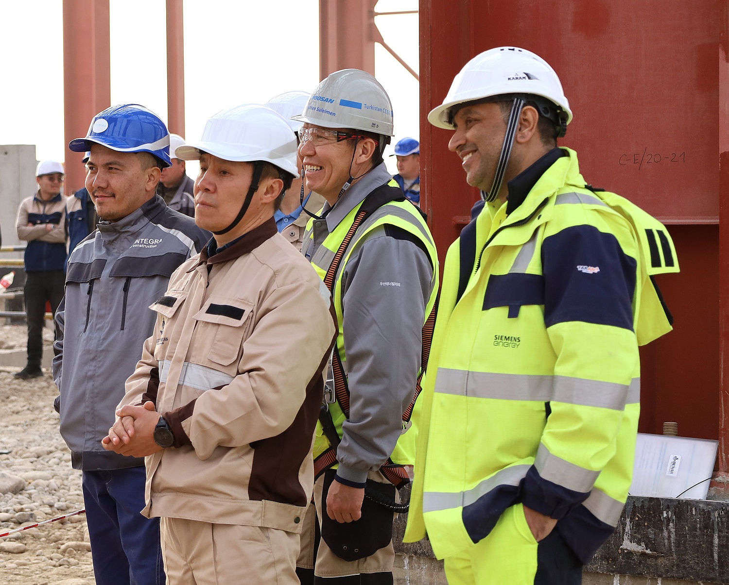 Siemens Energy Gas Turbine Generator Installed